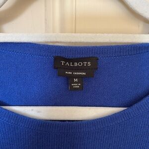 Talbots cashmere sweater